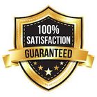 100% satisfaction guaranteed logo