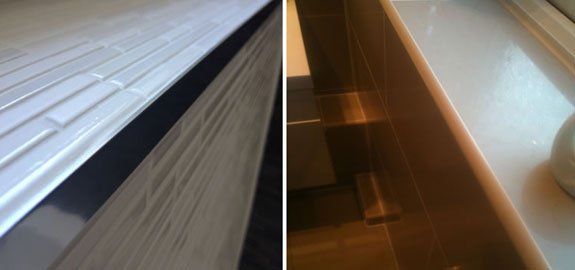 new tiles after installation