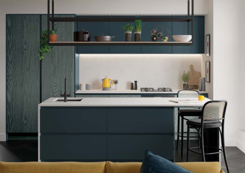 interior view of kitchen