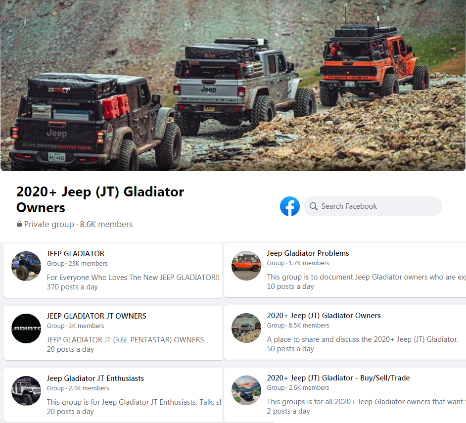 facebook groups allow detailed social media ad targeting