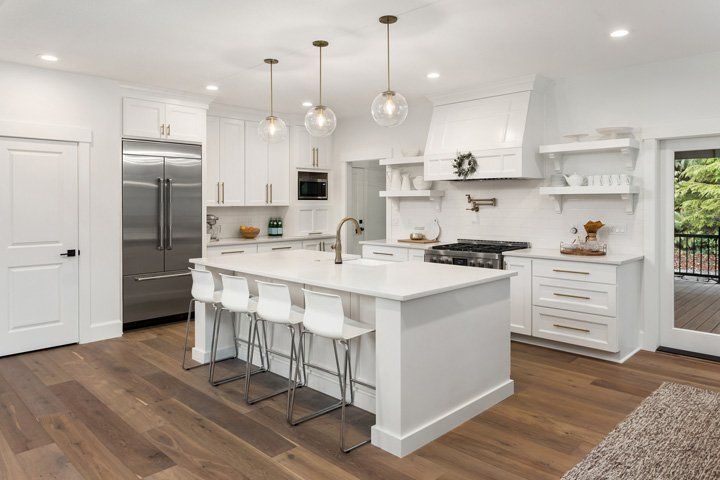Newly Remodeled Kitchen — Ogden, IL — MX Electric Newly Remodeled Kitchen — Ogden, IL — MX Electric