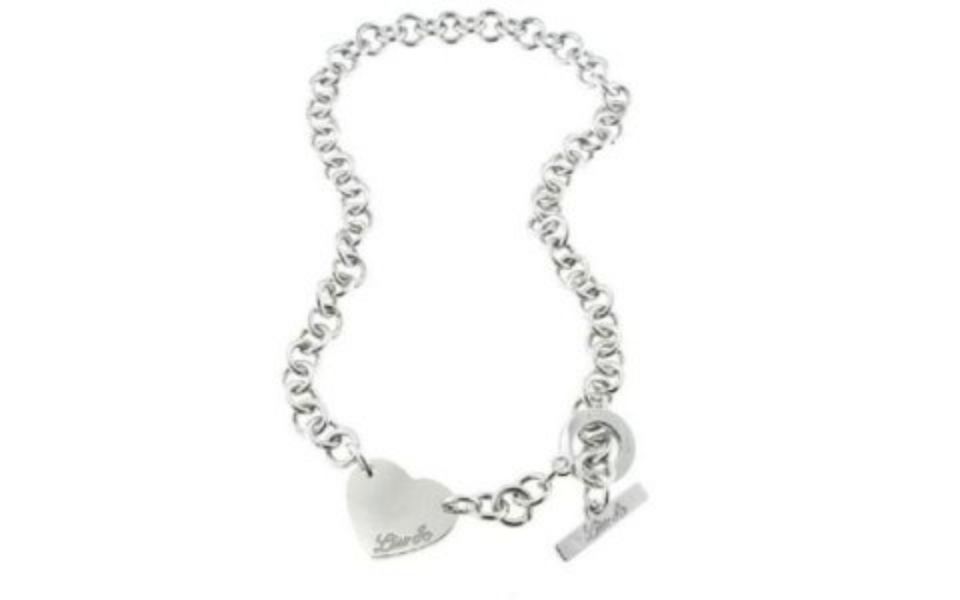 Collana Liu Jo in argento con ciondolo a forma di cuore in vendita a Milano