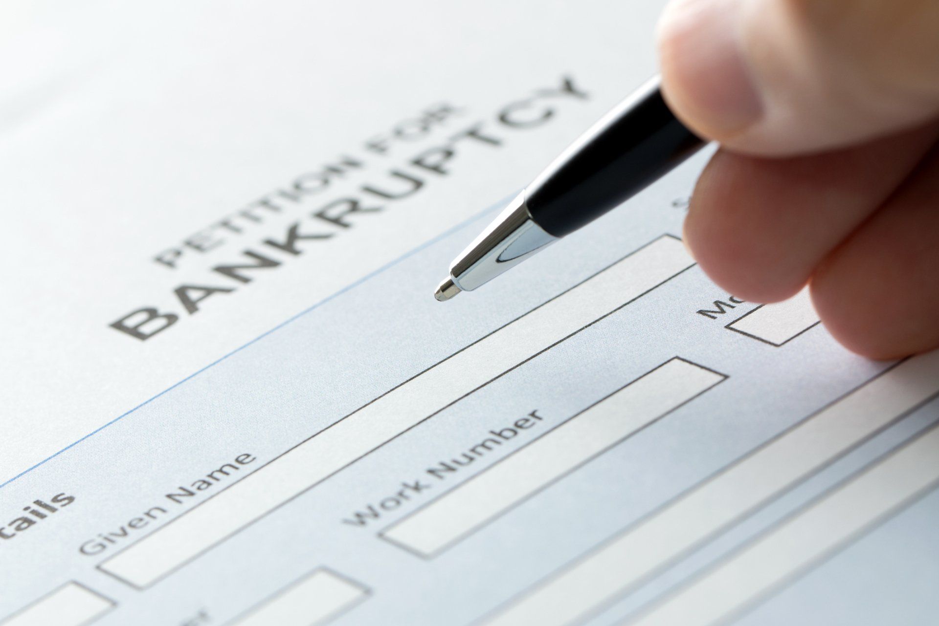 Chapter 12 — Petition for Bankruptcy in Valdosta, GA Chapter 12 — Petition for Bankruptcy in Valdosta, GA
