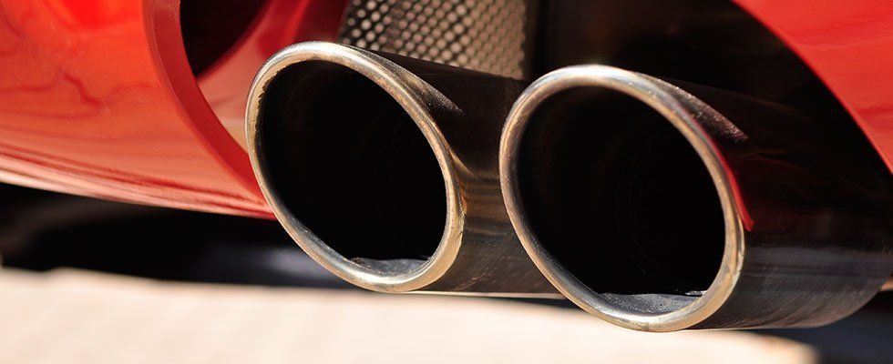 exhaust pipes