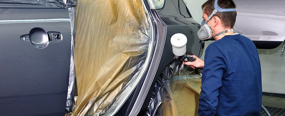 car spray painting