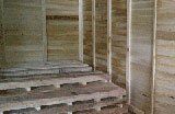 Eco Logic Dry Kiln with wood and stickers