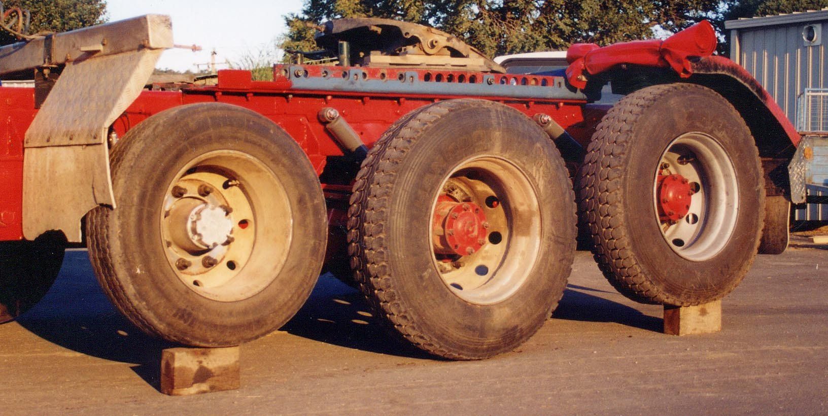 truck engine rebuilds Haire bag tri axle suspension