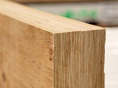 Laminated veneer lumber beam