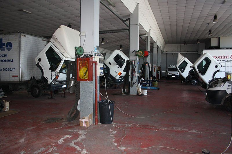 Veicoli in officina