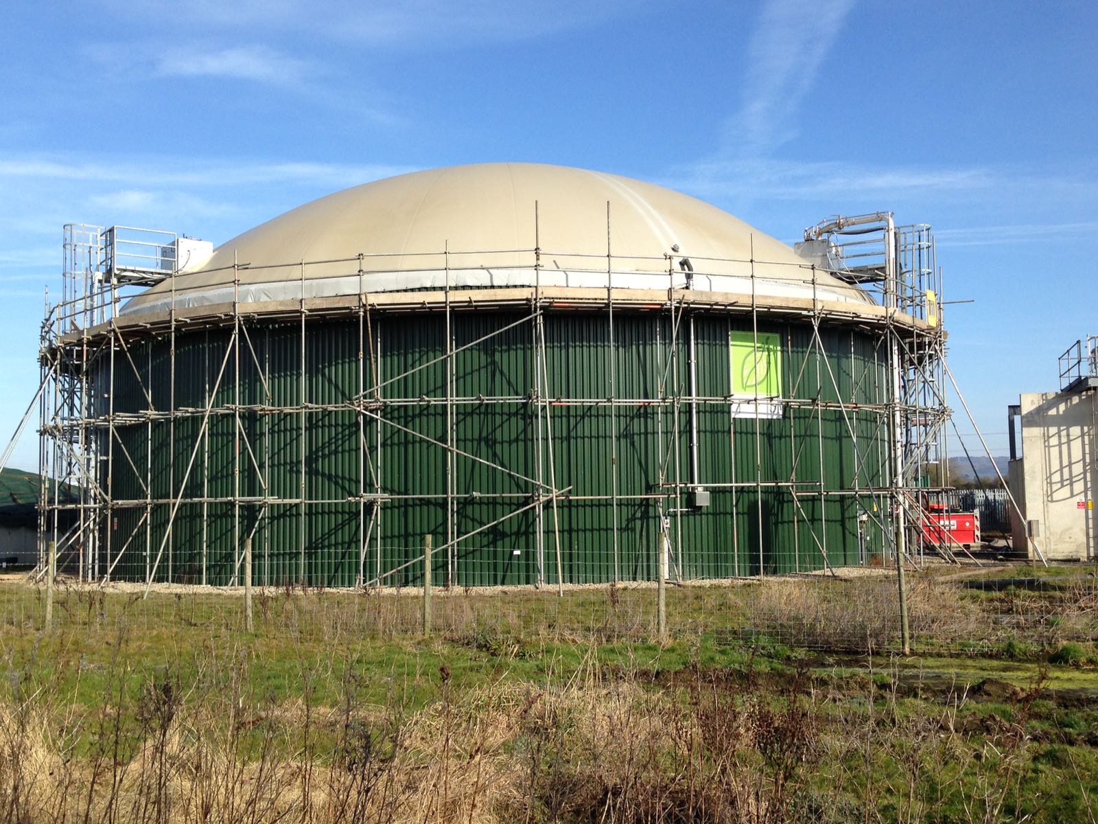 Scaffolding commercial dome