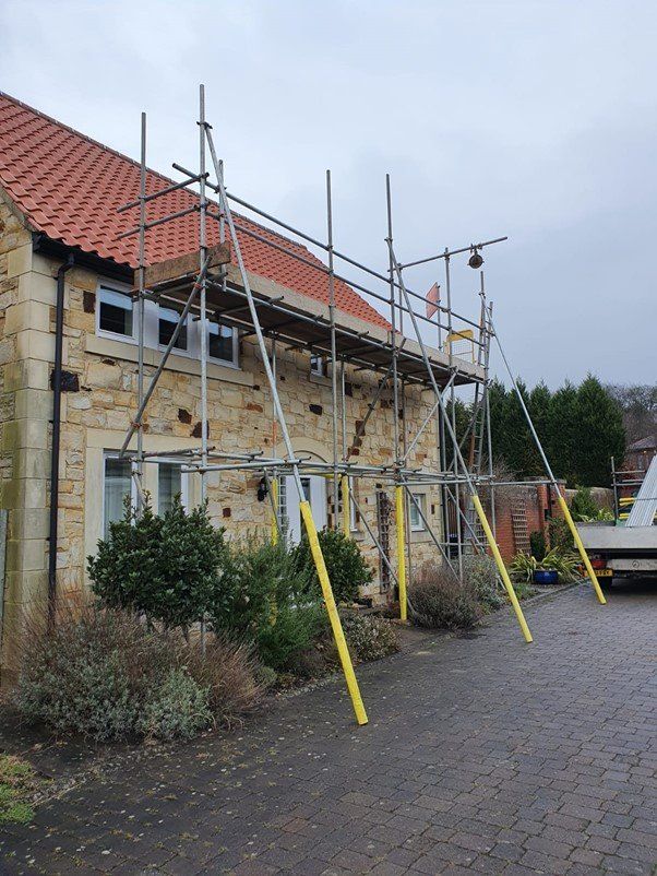 Durham at Nevilles cross for solar panel installation