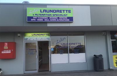 lakes laundrette and alterations specialists front view lakes laundrette and alterations specialists front view