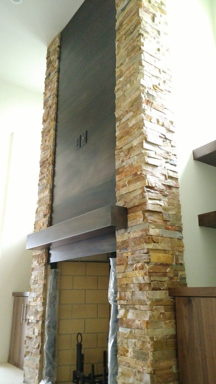 Brick Fireplace — Salt Lake City, UT — ACW Roofing
