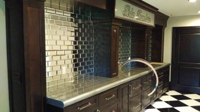 Silver Brick Wall — Salt Lake City, UT — ACW Roofing Silver Brick Wall — Salt Lake City, UT — ACW Roofing