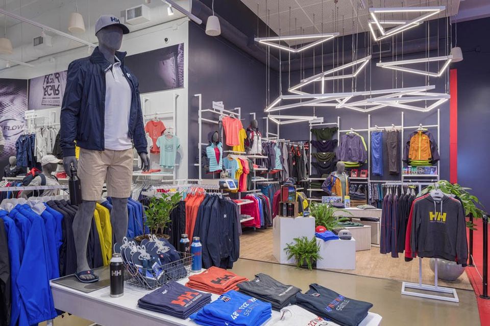 helly hansen retail design