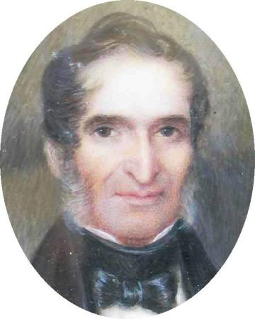 Painting of Christian Gobrecht