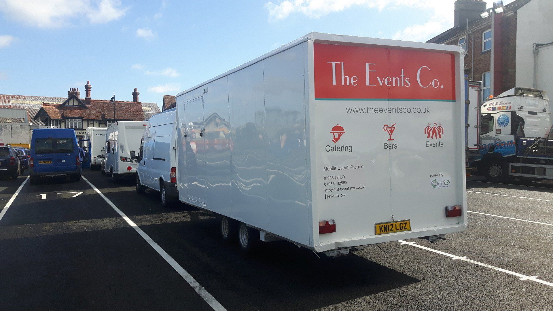 The Events Co mobile event kitchen