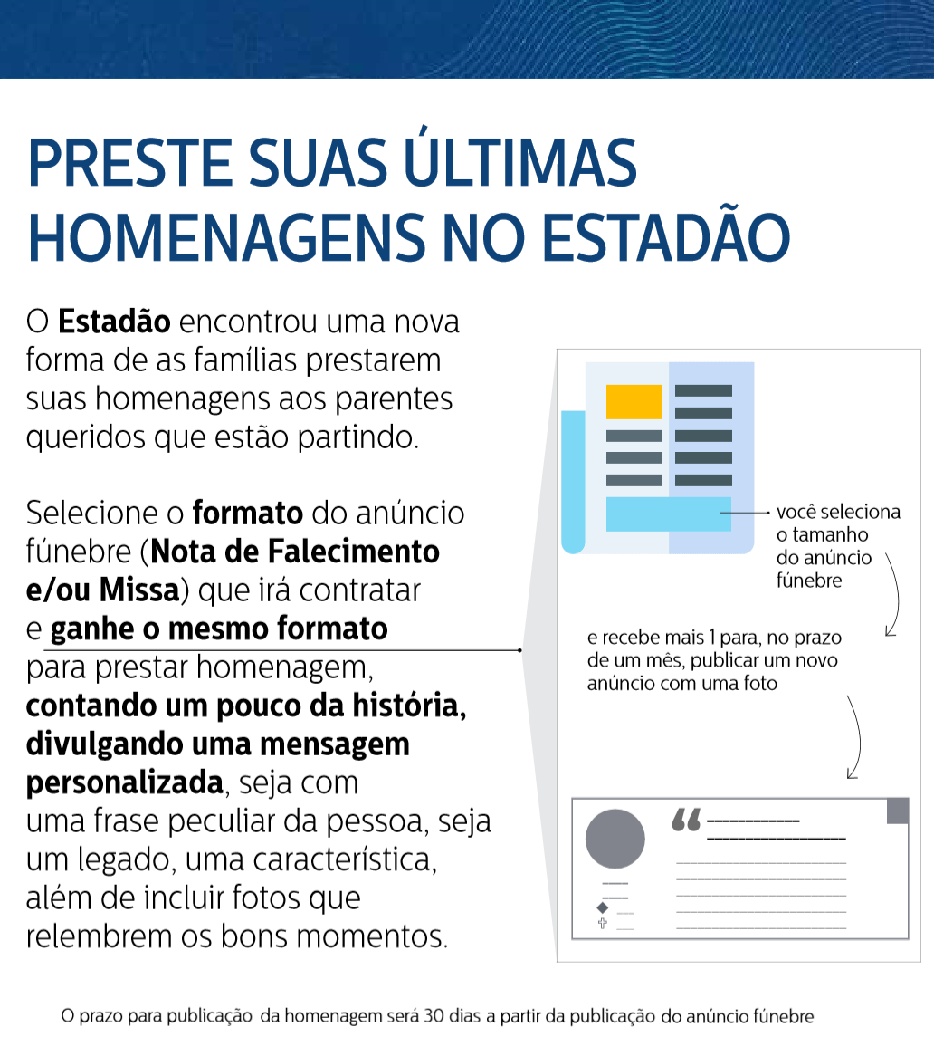 Estadão Anúncios Fúnebres