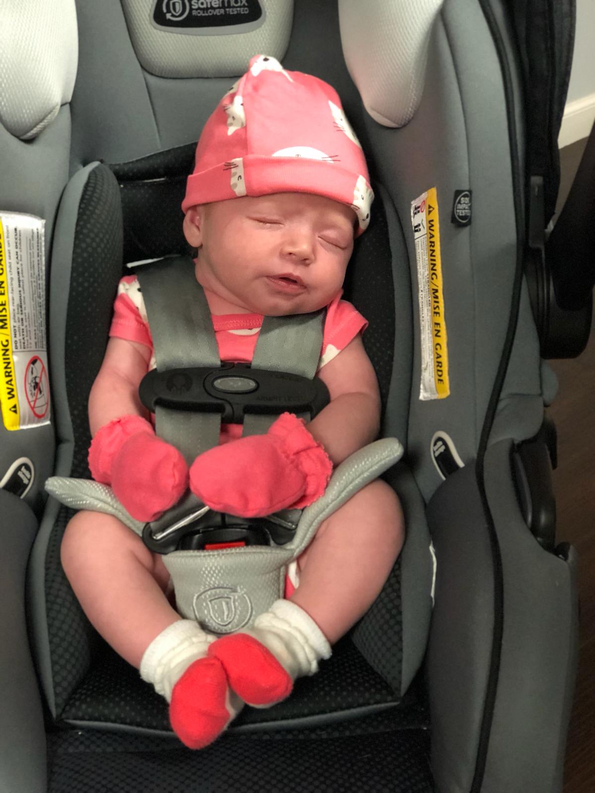 Baby Wearing Pink Clothes — Ocala, FL — All About Women OB/GYN Clinic