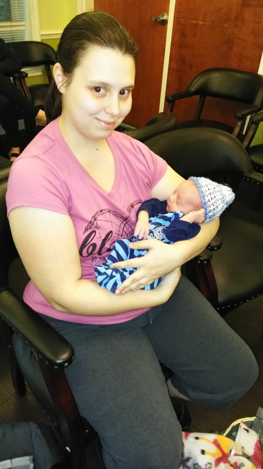 Baby Wearing Stripes Romper — Ocala, FL — All About Women OB/GYN Clinic