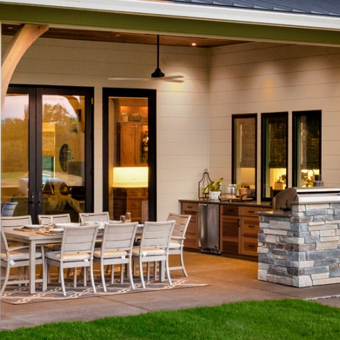 Patio with Sliding Doors — Powhatan, VA — HomeTown Glass LLC