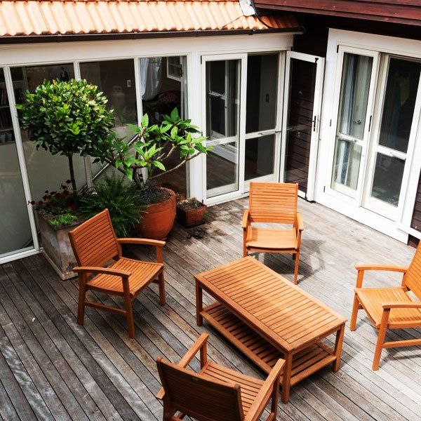 Patio with Sliding Doors — Powhatan, VA — HomeTown Glass LLC