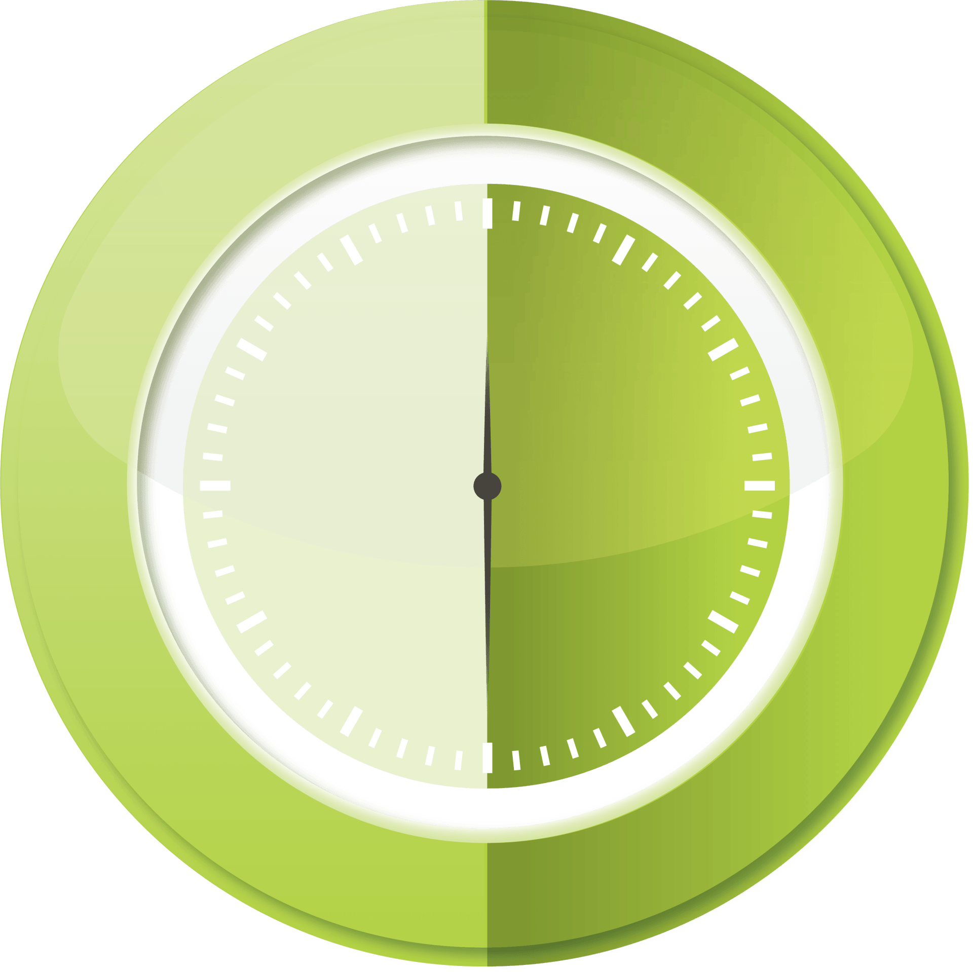 Green progress indicator showing halfway completion.