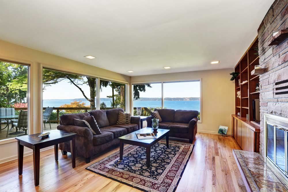 Rug in living room