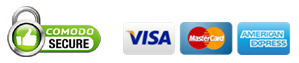 Credit Card logos - VISA, MasterCard, AMEX