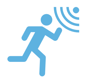 motion detection door entry system