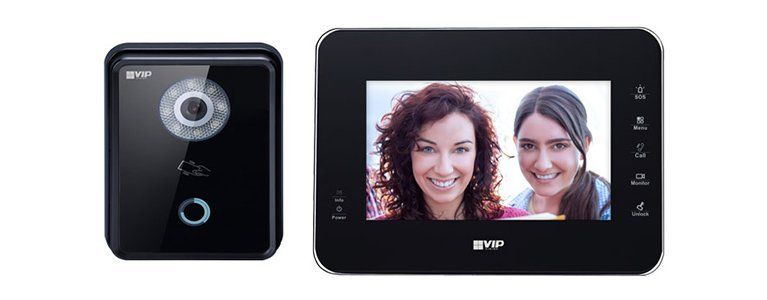 Complete Residential IP Intercom Kit (Black)