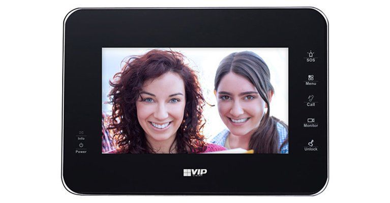 77” Touchscreen IP Landscape Intercom Monitor (Black)