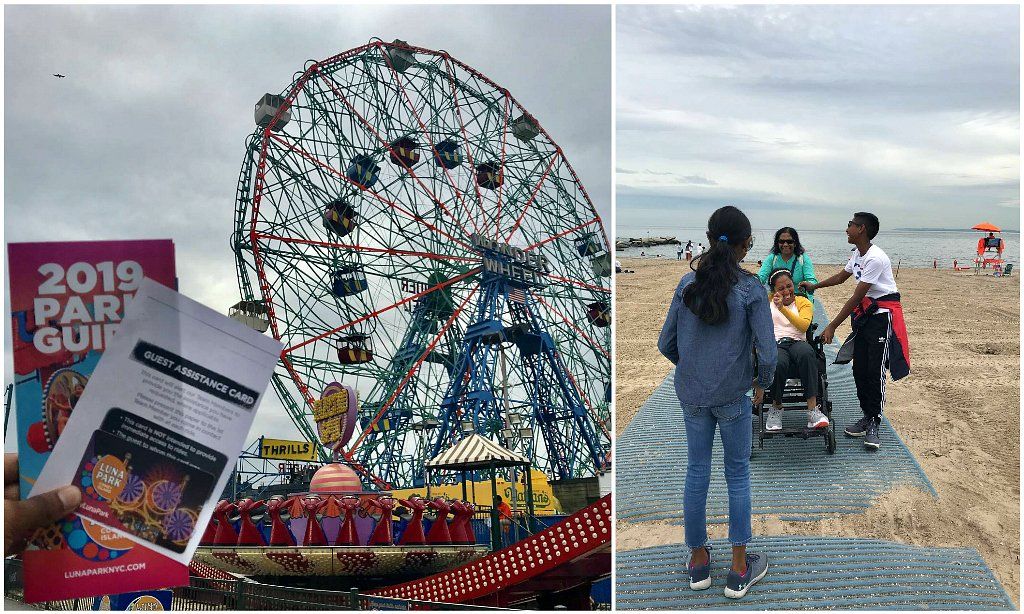 Wheelchair Accessible Coney Island Luna Park AccessibleTravelNYC