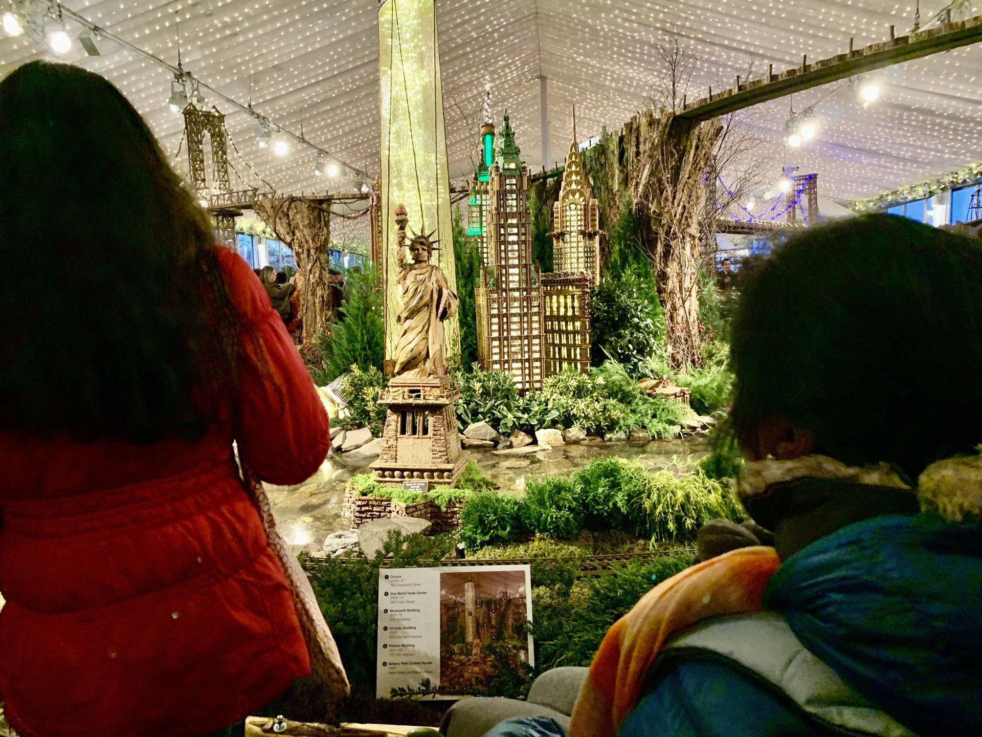 Wheelchair accessible New York Botanical Garden Train Show Exhibit Accessible Travel NYC