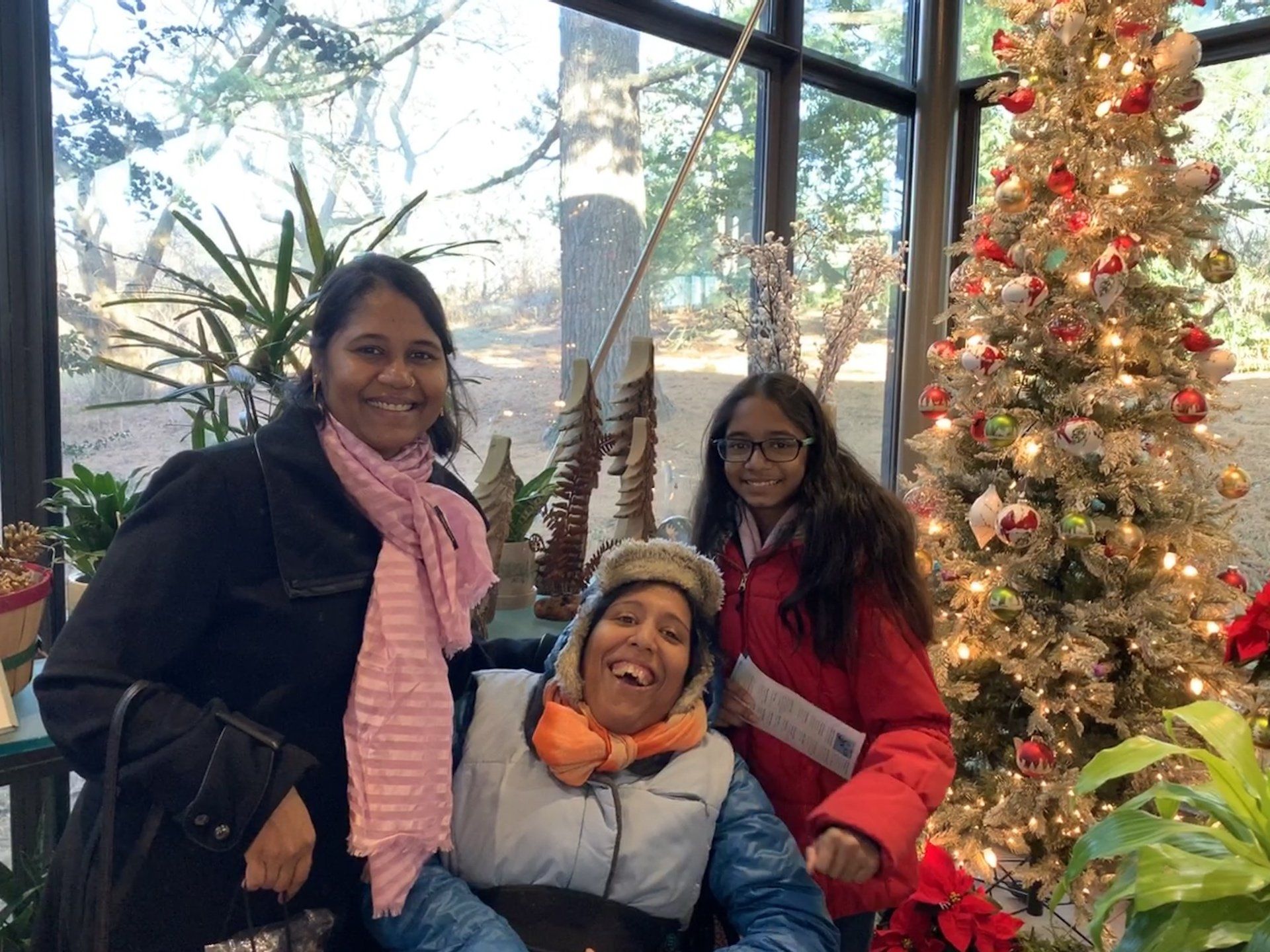 Wheelchair accessible New York Botanical Garden Train Show Exhibit Accessible Travel NYC