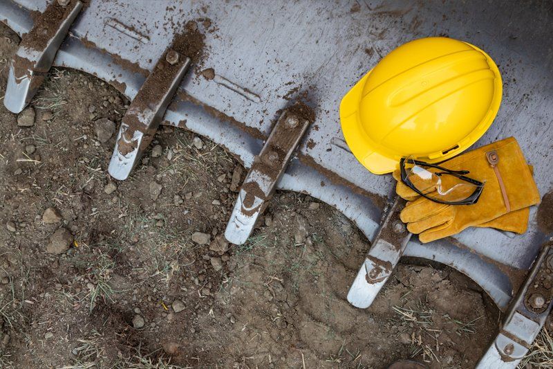 Digging Soil — Phoenix, AZ — Blue Horizon Excavating & Grading