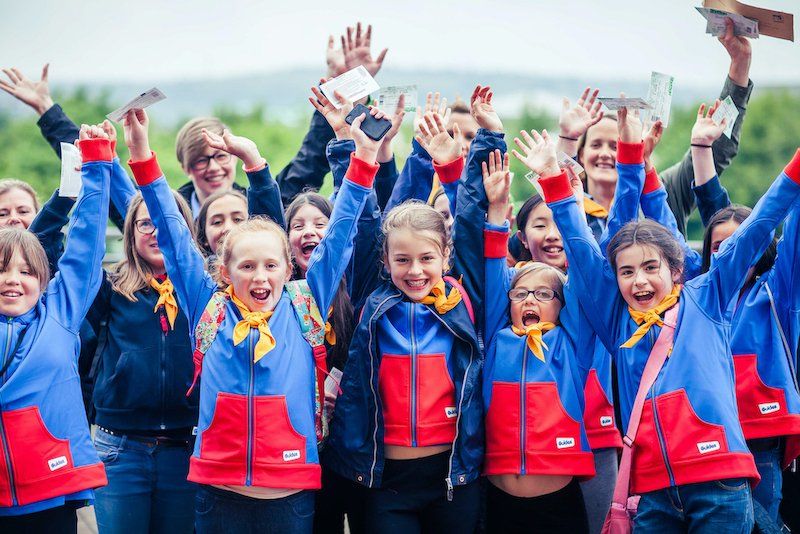 Girl Guides Girl Guides in Dumfries & Galloway