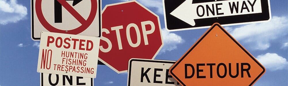 Traffic Warning Signs — Legal in Columbus, OH Traffic Warning Signs — Legal in Columbus, OH