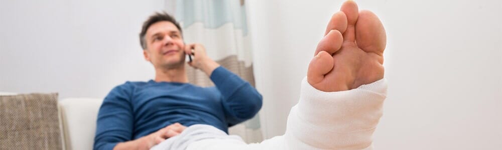 Man with An Operated Foot — Legal in Columbus, OH Man with An Operated Foot — Legal in Columbus, OH