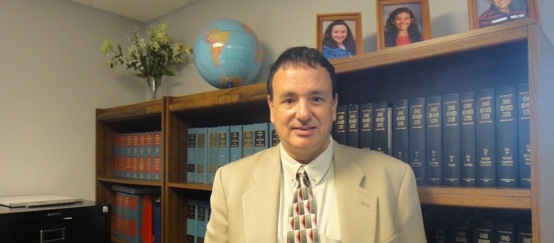Attorney Mancuso in His Office — Attorney in Columbus, OH Attorney Mancuso in His Office — Attorney in Columbus, OH