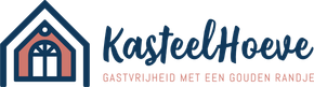 Een logo voor een bedrijf genaamd kasteelhoeve