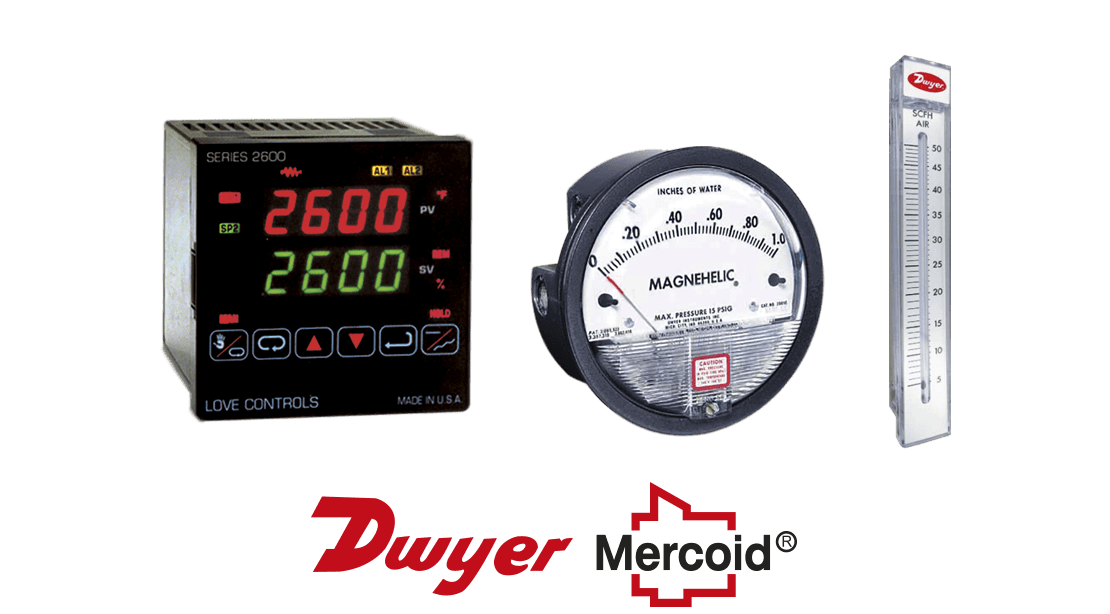 Instrumentos Magnehelic, Dwyer, Mercoid