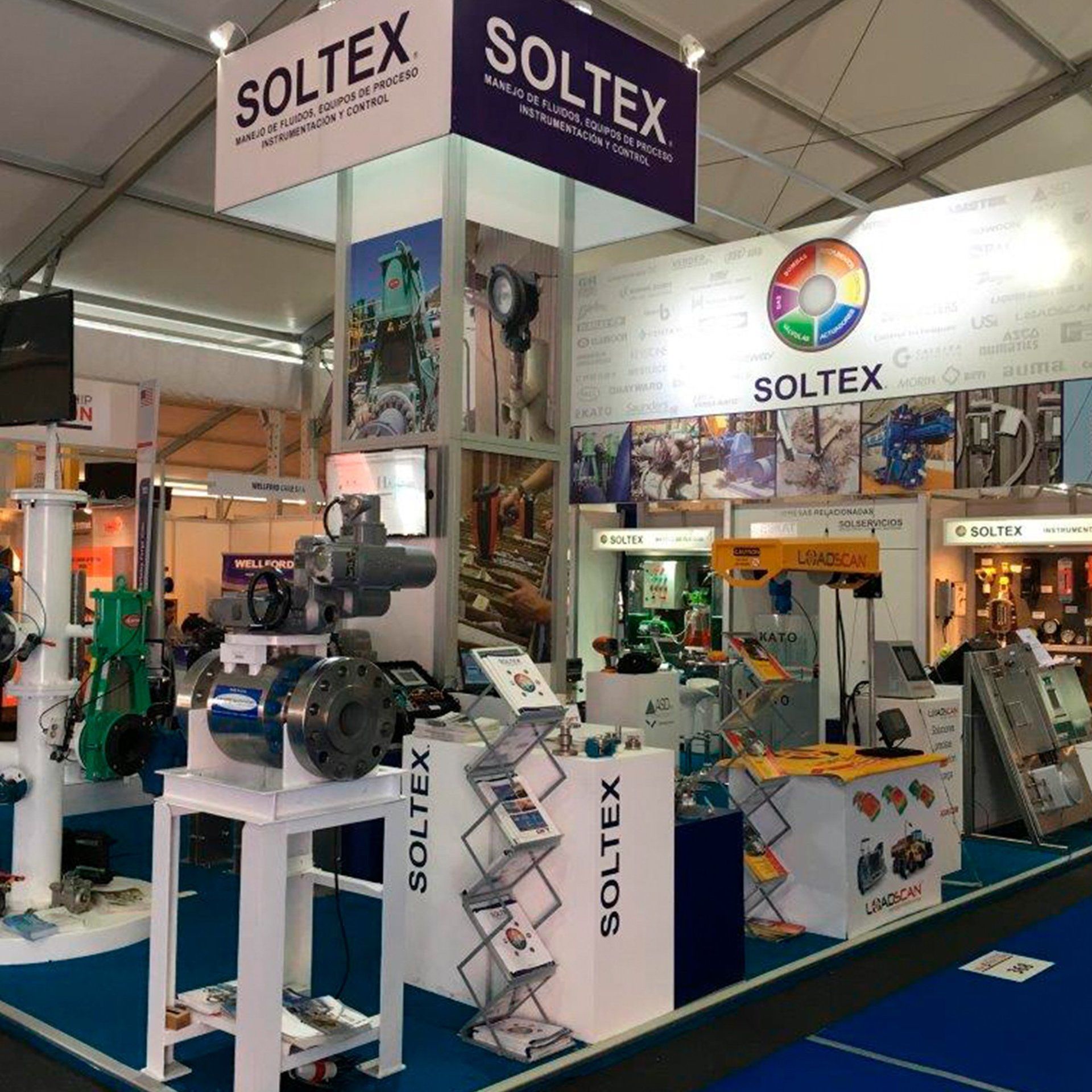 Stand de Soltex en Exponor 2017