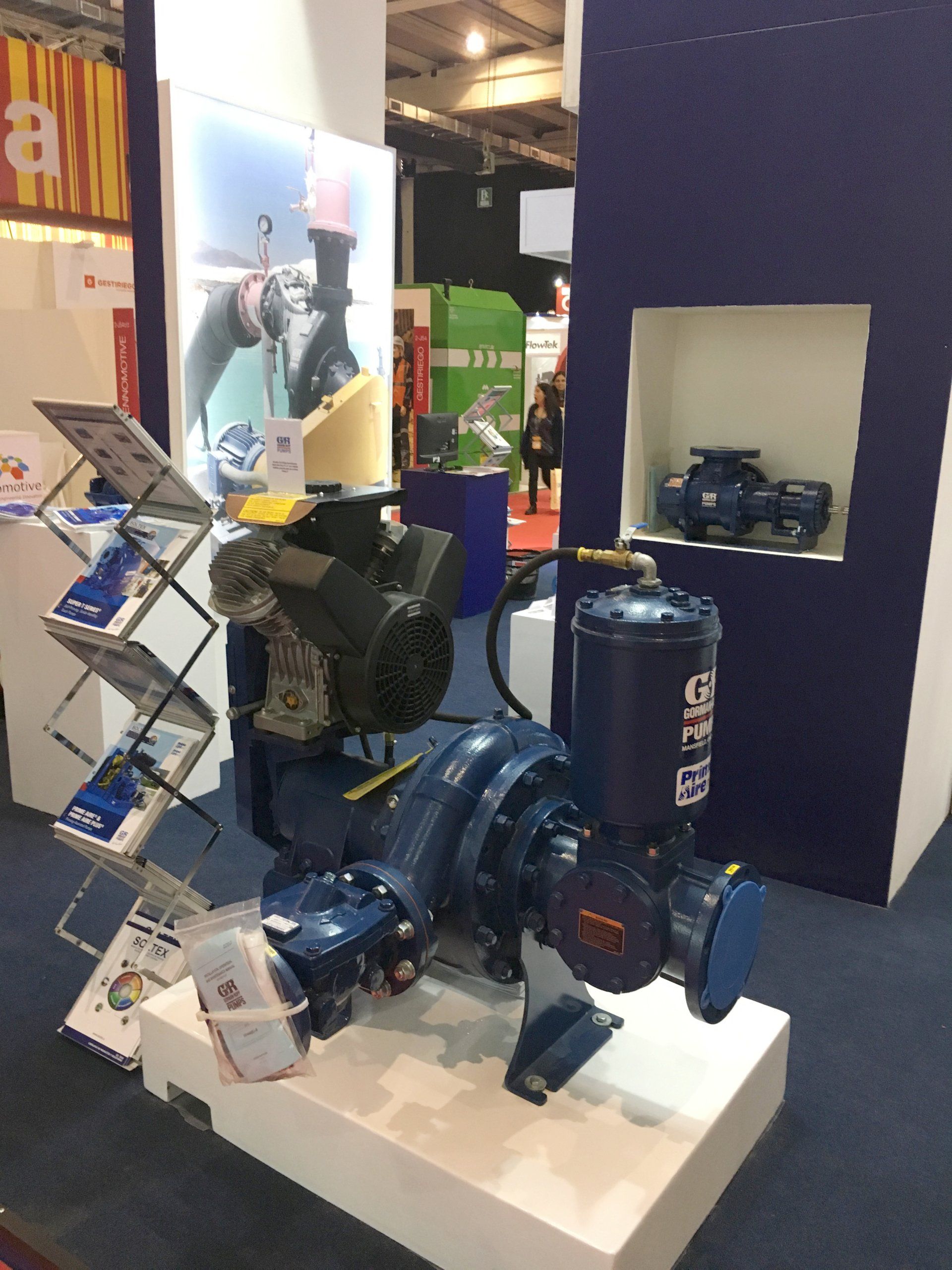 Imágenes stand SOLTEX Expomin 2018