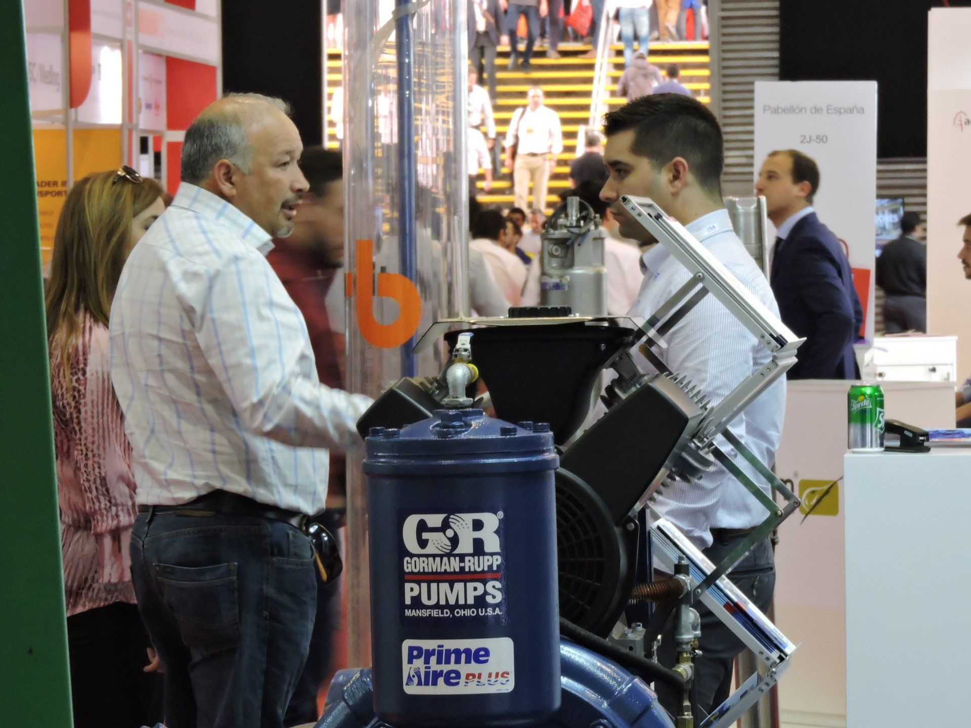 Imágenes stand SOLTEX Expomin 20168