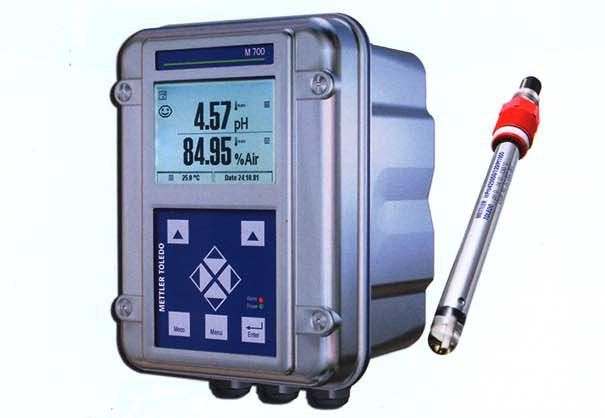 Medidor de pH Pure de Mettler Toledo con transmisor touch screen