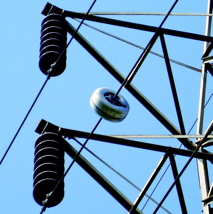 PowerDonut en líneas de alta tensión