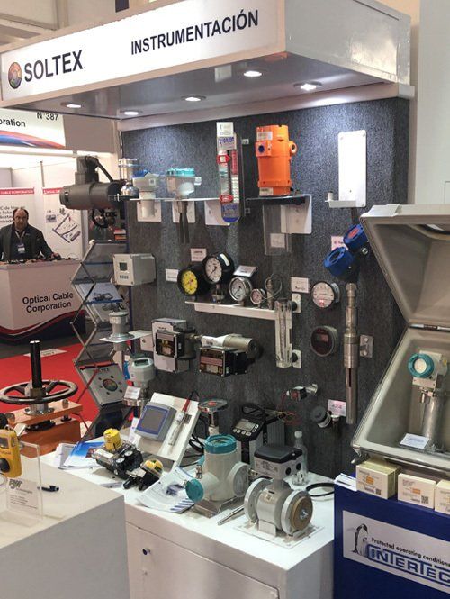 Instrumentos en stand Soltex Exponor 2019