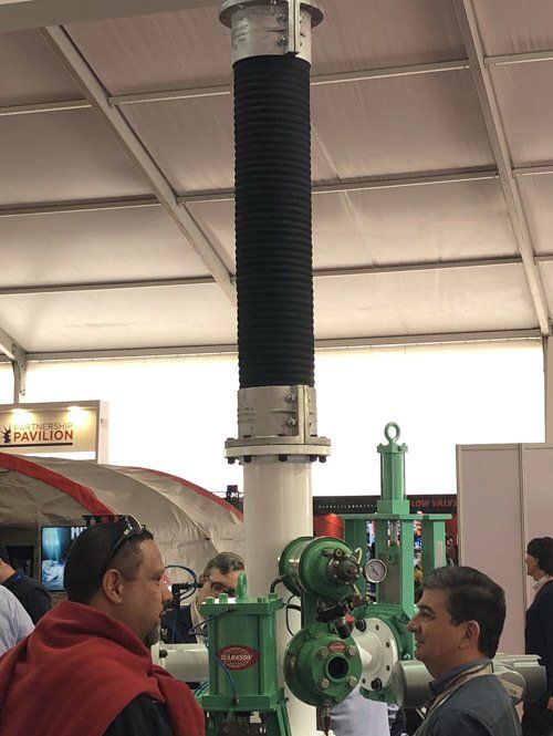 Manguerotes de goma en Soltex Exponor 2019
