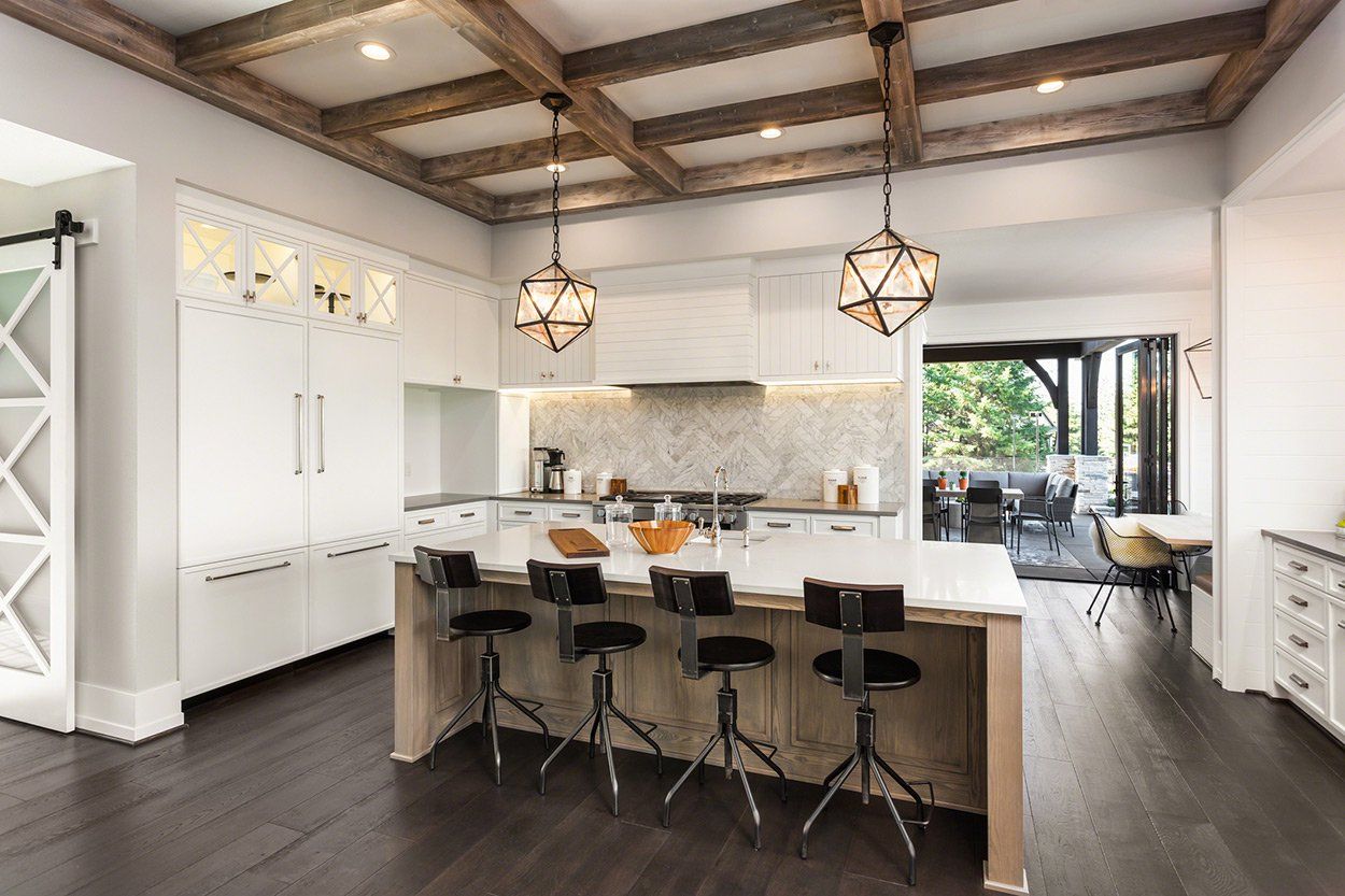 Elegant Marble Kitchen Countertop — Casper, WY — Absolute Granite LLC